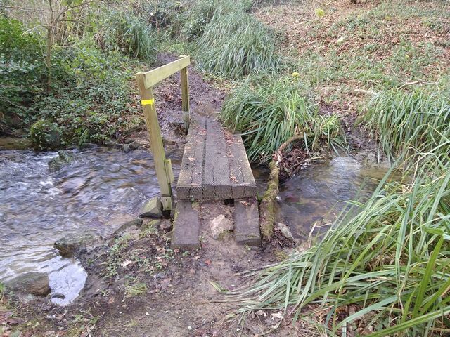 Milin Roudour, passerelle