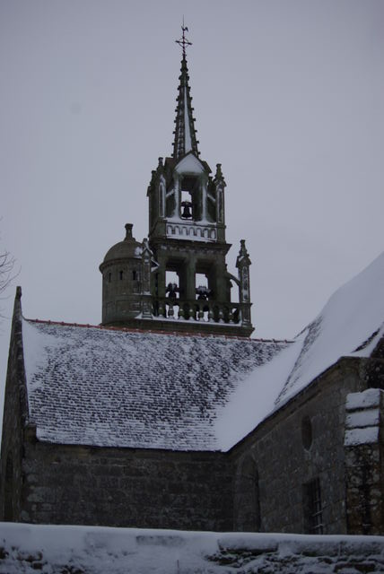 neige février 2021, premiers flocons