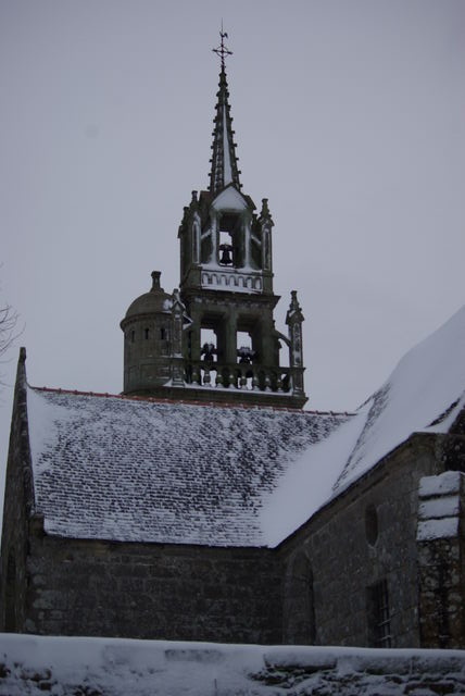 neige février 2021, premiers flocons